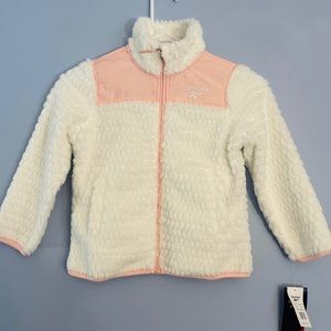 Reebok Girls Zip Up Sweatshirt Size 5/6 NWT